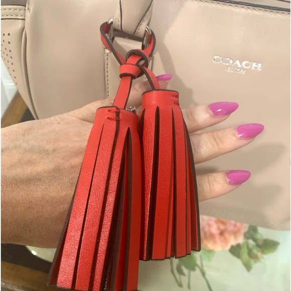 COACH Legacy Candace  perforated leather Carryall NWOT - Picture 3 of 11